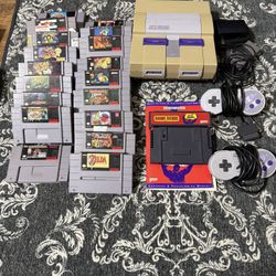 Super Nintendo and Games
