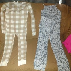 Girls Pajamas Size 10/12 & Puma Shorts
