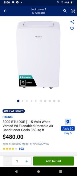 Brand New In Box Portable Air Conditioner