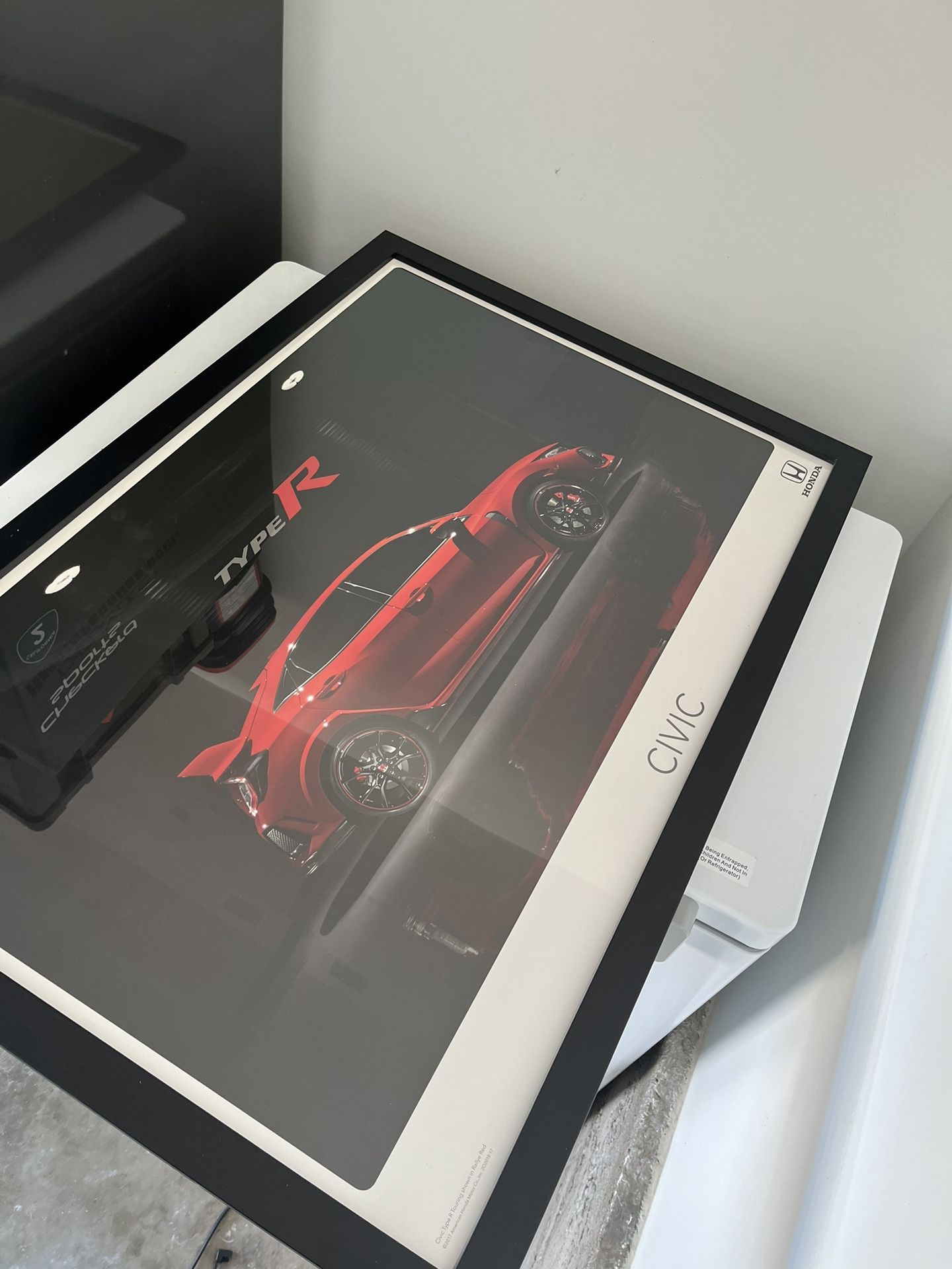 Honda Fk8 Civic Type R Oem Poster