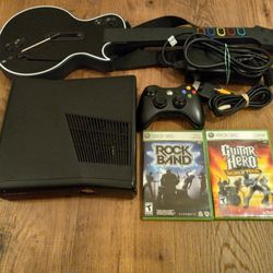 Xbox 360 Rock Band Guitar Hero Set 