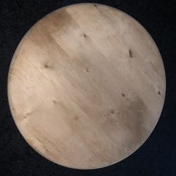 15 1/2 Inch Wooden Lazy Susan 