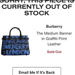 Burberry Graffiti Bag for Sale in Richmond VA OfferUp