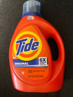 Tide laundry detergent
