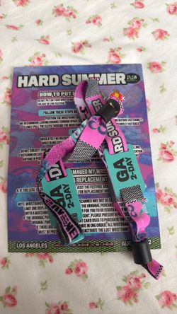 Hard summer ticket 500$ for both