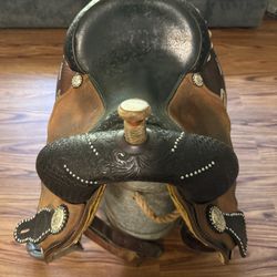 Billy Cook Barrel Saddle
