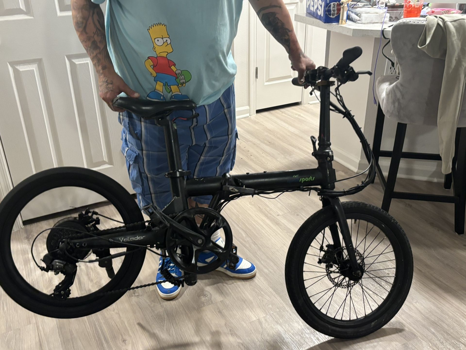 Qualsports Folding E-bike 
