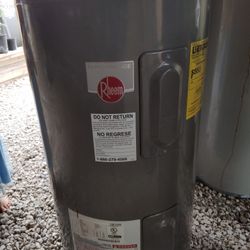 Rheem 30 Gallon "Lowboy/Short" Electric Water Heater. Refurbished. 3 Yr Warranty 