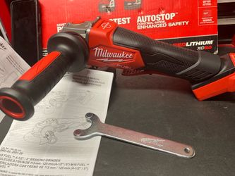 MILWAUKEE M18FUEL 4-1/2”/5” BRAKING GRINDER #2880-20 brand new out the box never used  (( tool only))