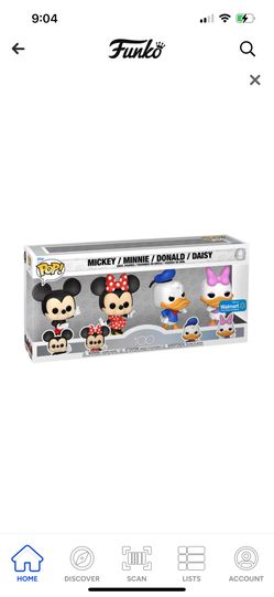Disney Funko Pop 4 Pack Brand New!