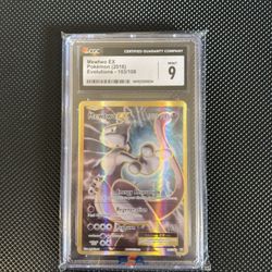 Pokemon Mewtwo-EX #103/108 CGC 9