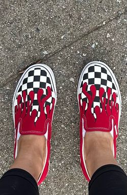 Like New, Vans slip ons