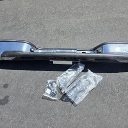 99-07 Chevrolet Silverado Gmc Sierra Rear Bumper Defensa Trasera Chevy 