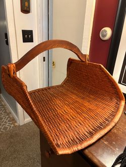 Large wicker basket