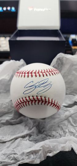 Cody Bellinger Autographed Rawlings Baseball Dodgers Yankees