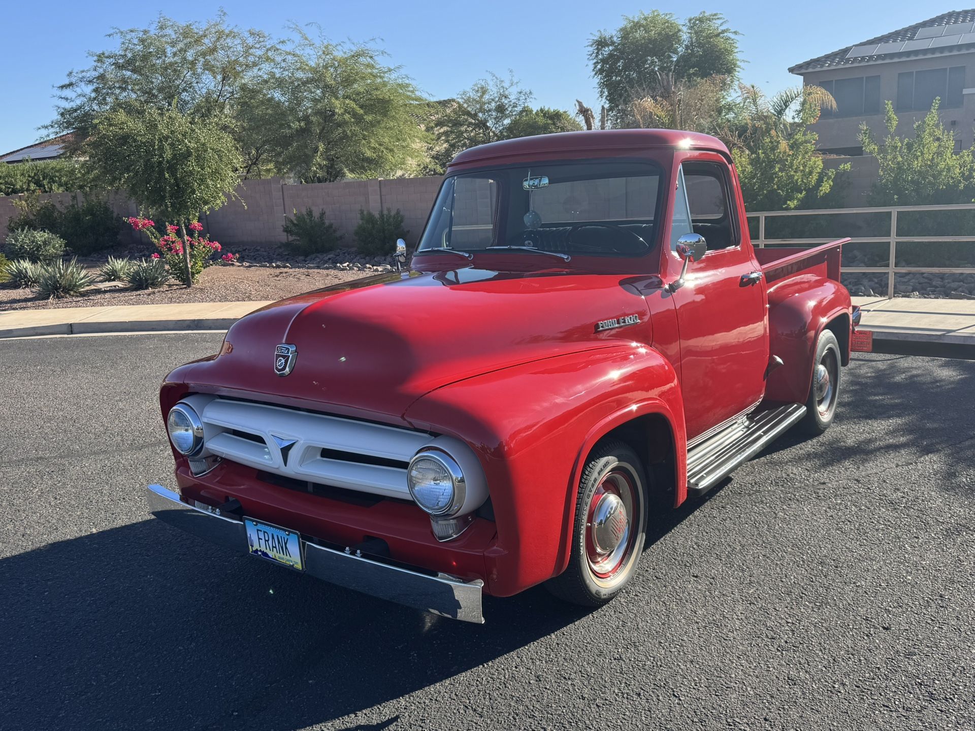 1953 Ford F 100 pick up. A true 72 year old survivor.
