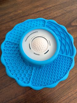 New slow feed lick bowl/mat