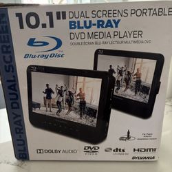 Dual Screen Portable Blue Ray 