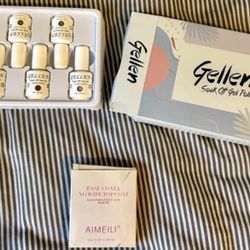 Soak Off Gel Polish Set w/ Base & Top Coat