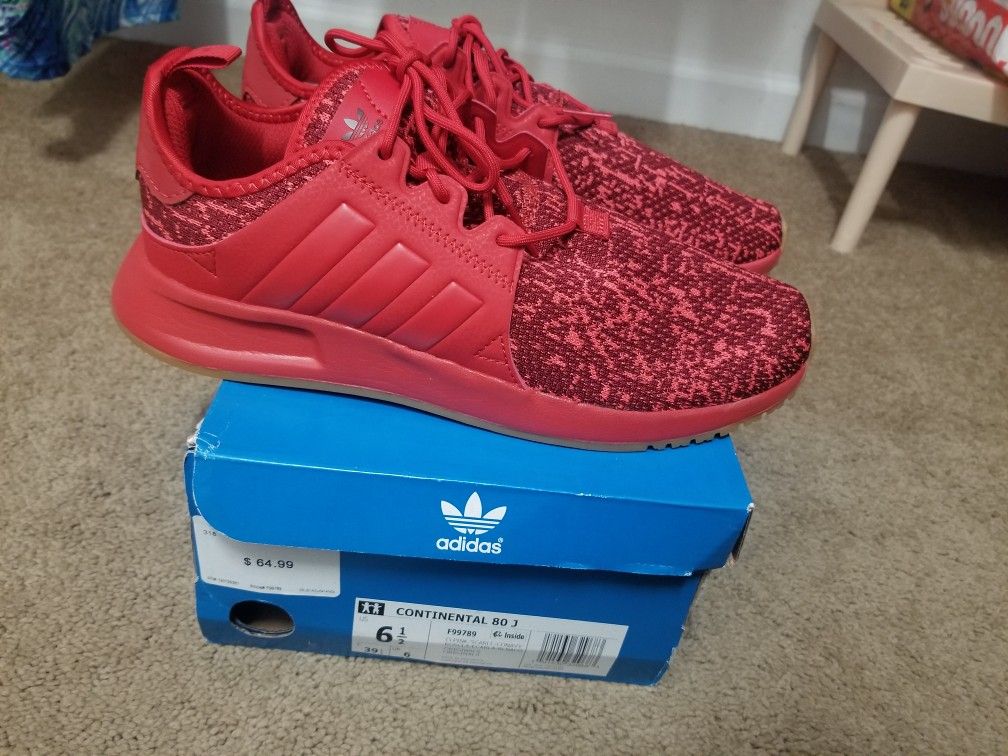 Brand New Boys Adidas Continental 80 J