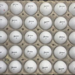 30 Srixon Soft Feel Golf Balls 4a Lot 37a