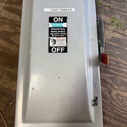 Siemens GNF323R 100 Amps – Type 3R (exterior)