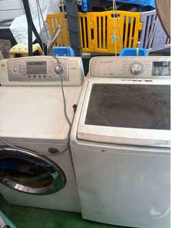 Washer and dryer gas