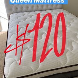 Q ‼️ LOCATED IN LOS ANGELES ‼️ $20 Delivery Fee ‼️ BRAND NEW PILLOW TOP MATTRESSES💯 COLCHONES NUEVOS PILLOW TOP 💯 Queen $120 ❌ $180 With Box Sp