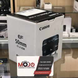 Canon Ef 50mm F/1.4 