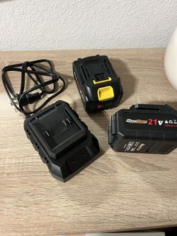 21 V Battery And Charger 