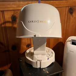 Gold N Hot 1200W Professional Full Hood Hair Dryer | For Roller Sets and Conditioning Treatments.