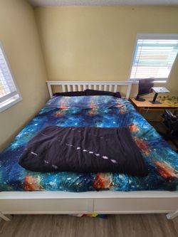 California King - frame and mattress