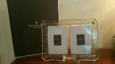 WaterFord Crystal Frame New Beautiful