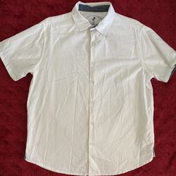 Pre-loved Men's M White Button Up Shirt