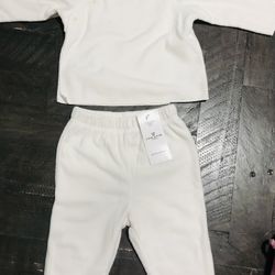 Ralph Lauren Fleece Baby Kimono Pajama 3 Months  New With Tags  Retails $55  Cream Color 