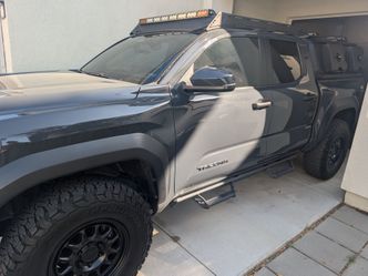 Prinsu cab rack - Tacoma - w/ cali light bar