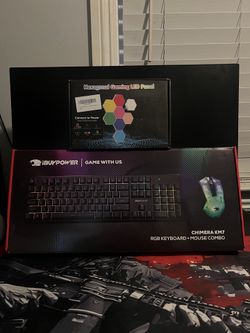 Gaming Keyboard and mouse