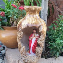 Vase With Saint 
