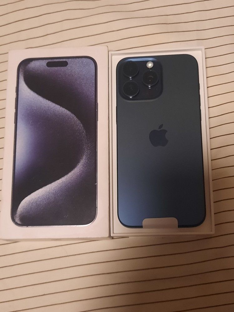 Iphone 15 PRO MAX 256GB FULLY FACTORY UNLOCKED