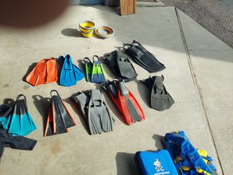 Scuba Fins & boogy board fins-Contact for prices
