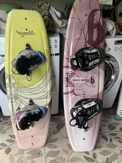 Wakeboard- Excellent condition-the yellow one has sold the one on the right is still available