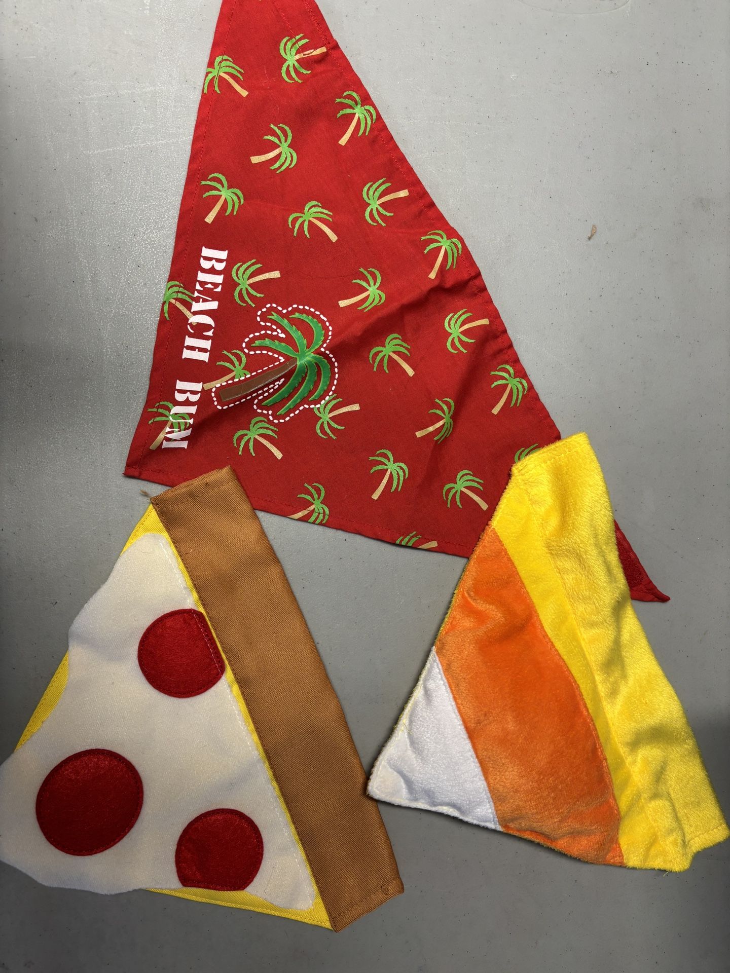 3 Brand New Dog Bandannas