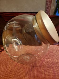 Heavy Glass Storage Container