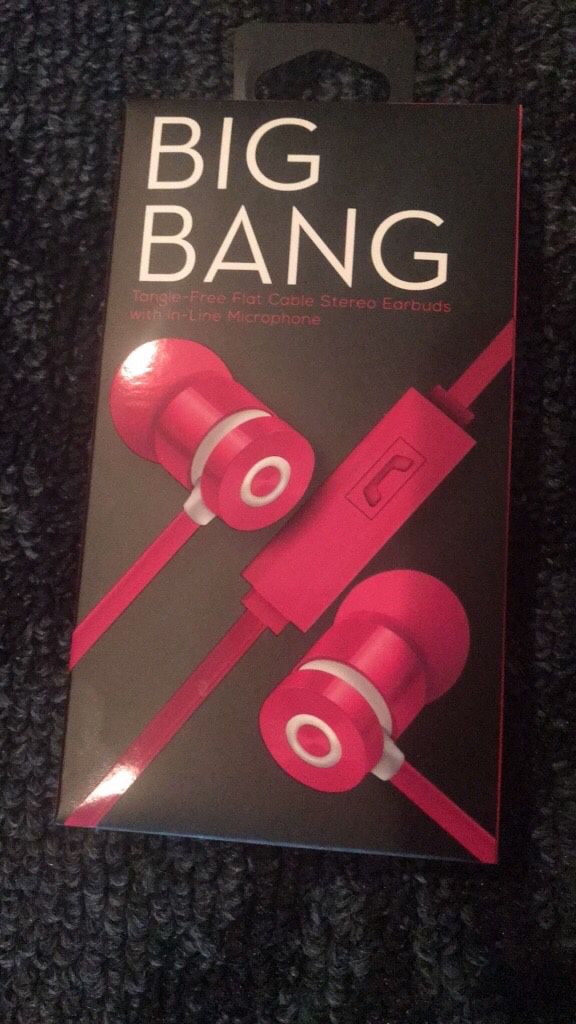 New Pink Earbuds