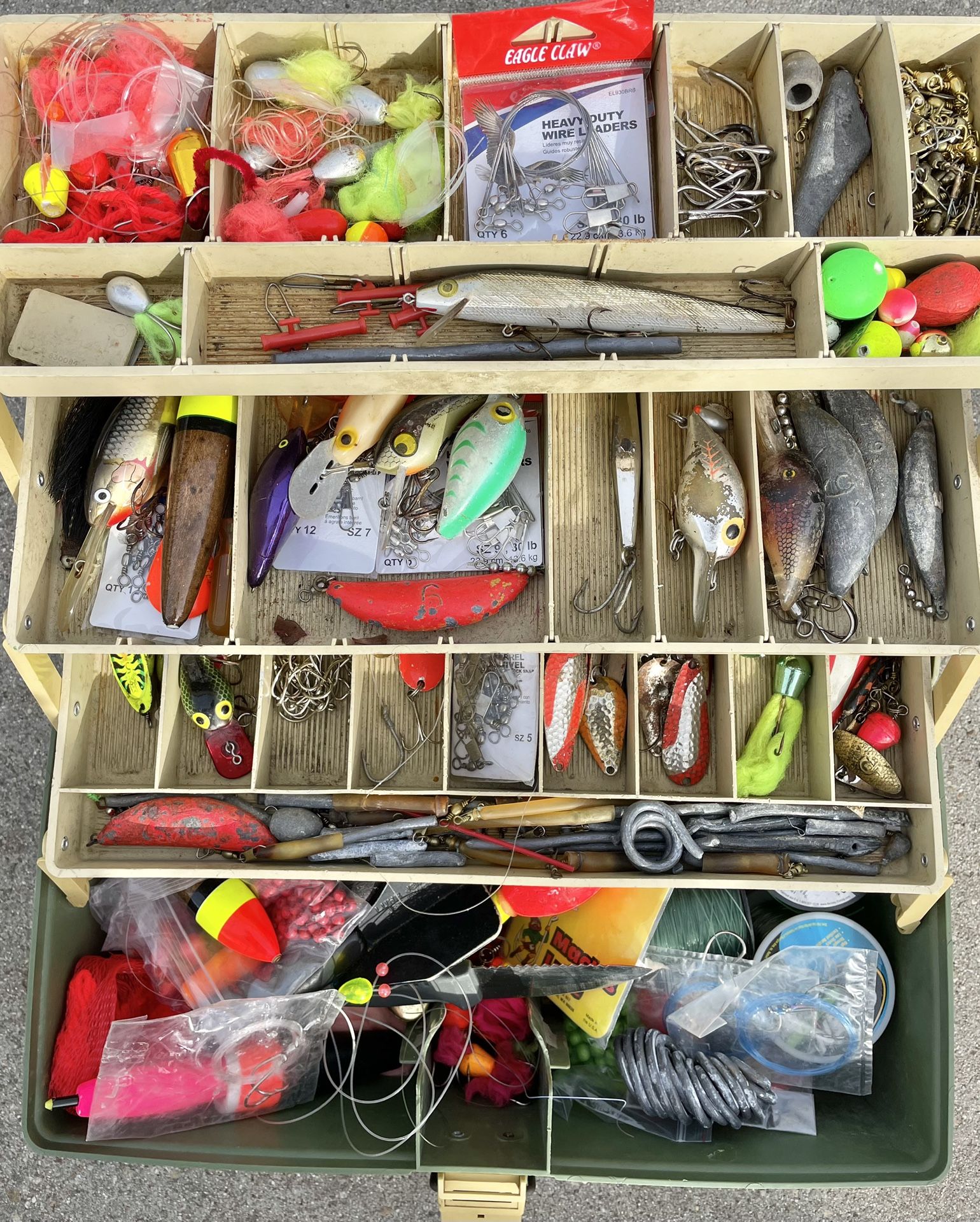 Salmon/Steelhead Fishing Tackle Box