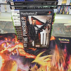The Punisher (PS2, 2005) Game & Case No manual Tested/Working