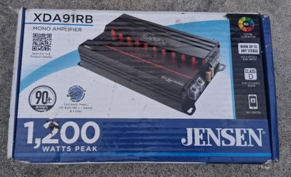 Jensen XDA91RB Mono Car Amplifier 1200W