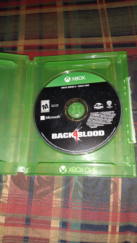 Back 4 Blood (Xbox One & Microsoft Xbox Series X, 2021) Disc Only video game 