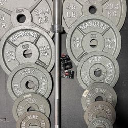 Olympic Weights And Bar