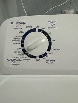 Amana White Gas Dryer - OBO
